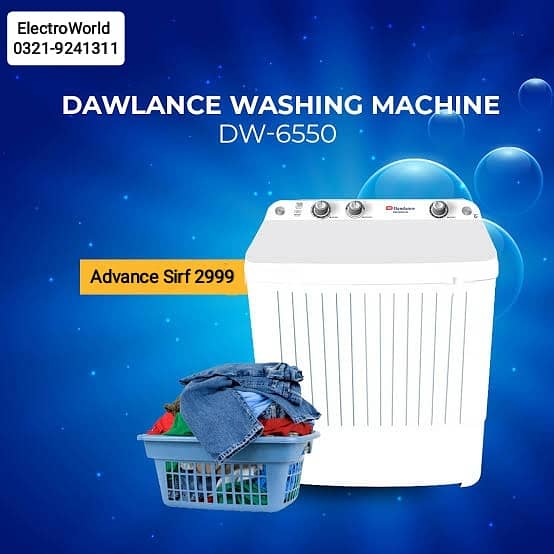 dawlance twin tub washing machine installment plan par hasil Karen 0