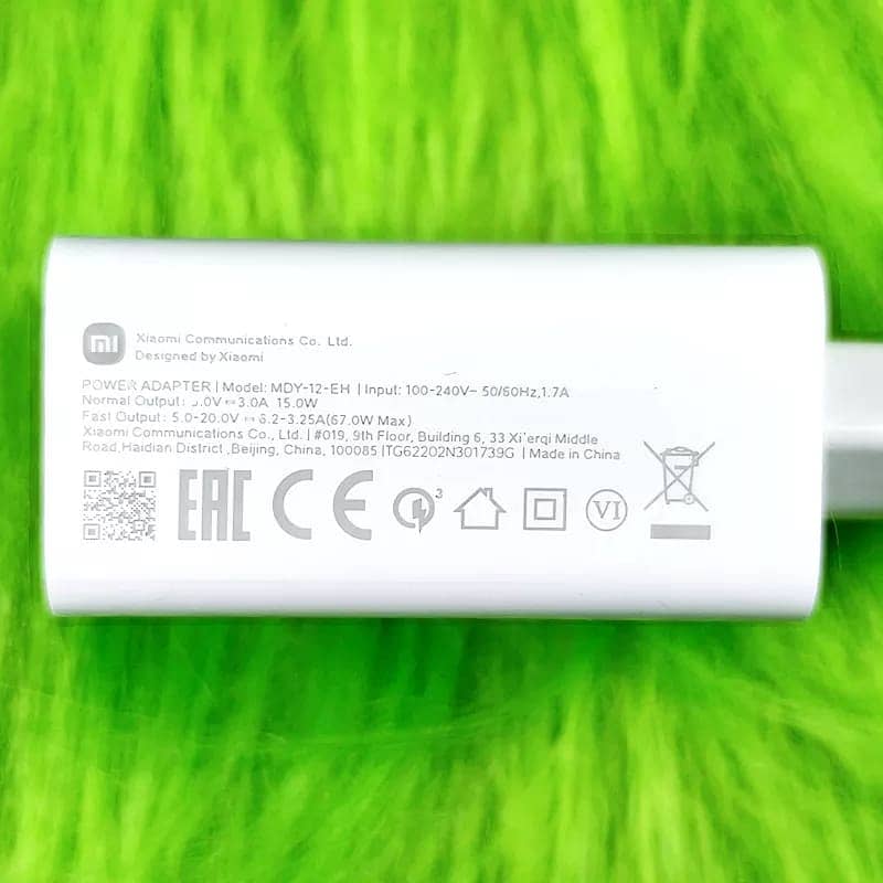 Mobile Charger for Mi Xiaomi or Redmi All Mobiles | Adopter & Cable (F 5