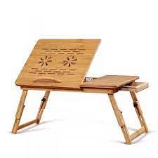 Multipurpose Wooden Bamboo Laptop Table Lap Desk