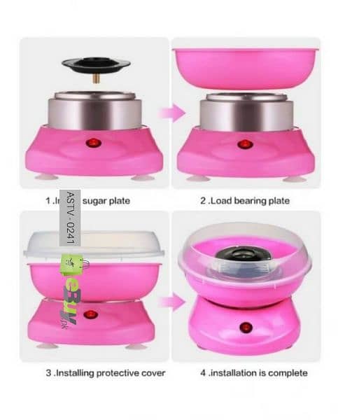 Electric Cotton Candy Maker-Sugar Floss Machine 3