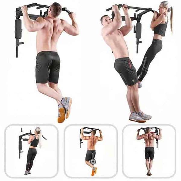 5 In 1 Pull Up Bar Parallel Bars Multi Functional Wall 03020062817 1