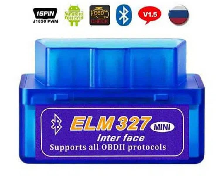 ELM327 OBD2 Bluetooth Scanner ELM 327 For Android 03020062817 1