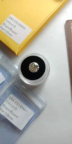 Moissanite Diamond with certificate