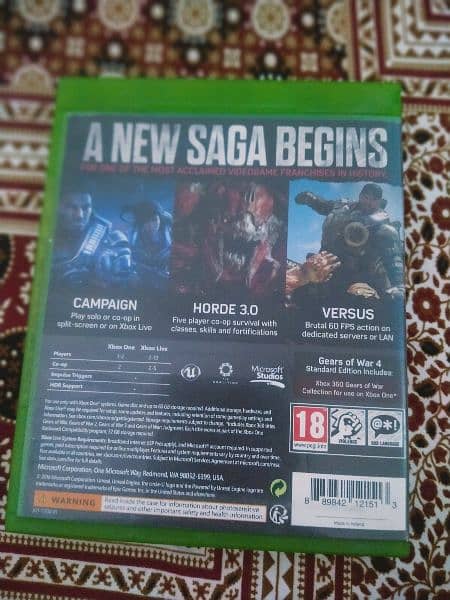 Gears of war 4 Xbox one 1