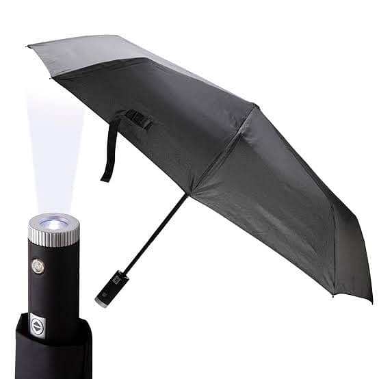 Automatic umbrella with flashlight 2