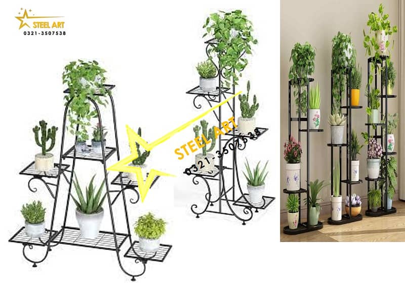 Metal flower stands , Plant Stands, Planters, Flower Basket, Frame 4