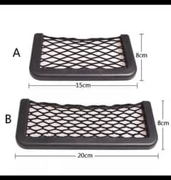 large and small size carnet organiser storage net shape mobile