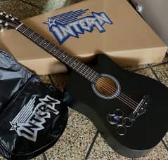 Brand new acoustic guitar with bag,belt DISCOUNTED PRICE