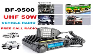 Car Vehicle BF-9500 Walkie talkie UHF Long range Wireless Bse station