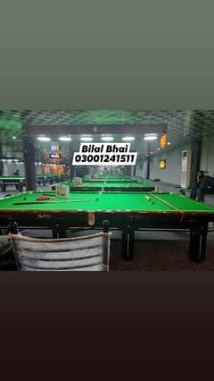 NEW snooker table/Pool table / snooker table / Billiards / Club maker