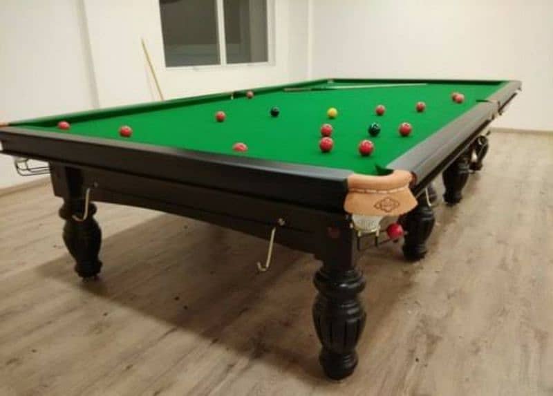 NEW snooker table & new 4