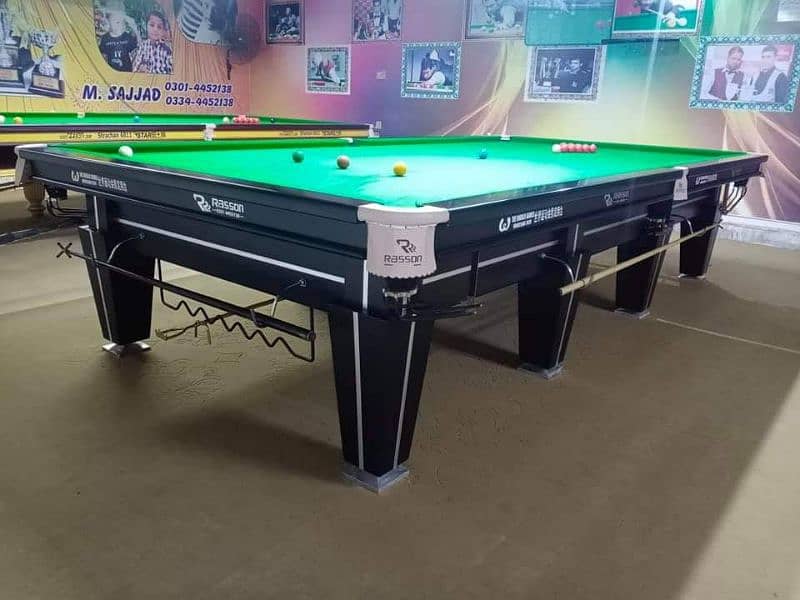 NEW snooker table & new 5