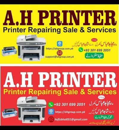 Printer repairing and Toner refiling