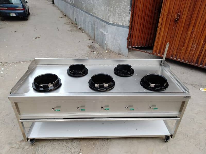 Chinese Cooking Range With Water Supply 0