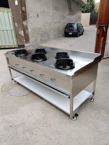 Chinese Cooking Range With Water Supply 2
