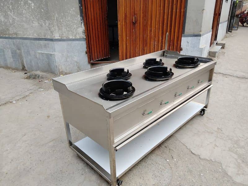 Chinese Cooking Range With Water Supply 3
