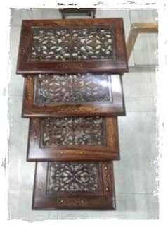 Sheesham Wood Nesting Tables