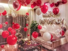 Birthday decore ballons decore available