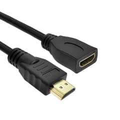 Hdmi Male to female extension 0.3m  Description: Hdmi Male to female e 0