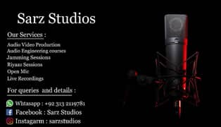 Recording Studio Available For Recording Mixing / Mastering