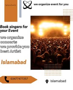 we provide singers for event