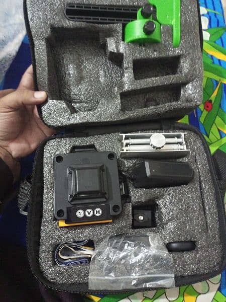 Box Pack New Self Green Laser Level 16 Line 4D 6