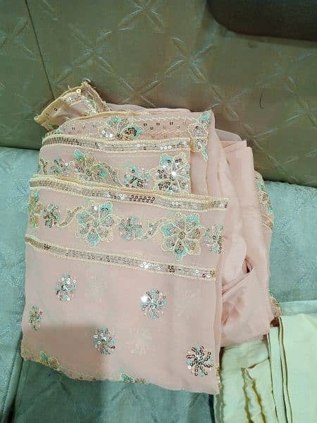 Fancy Chiffon Emb  3pc 1