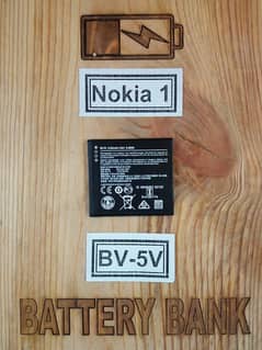 Nokia 1 Battery  Price in Pakistan Model Name and Number BV-5V