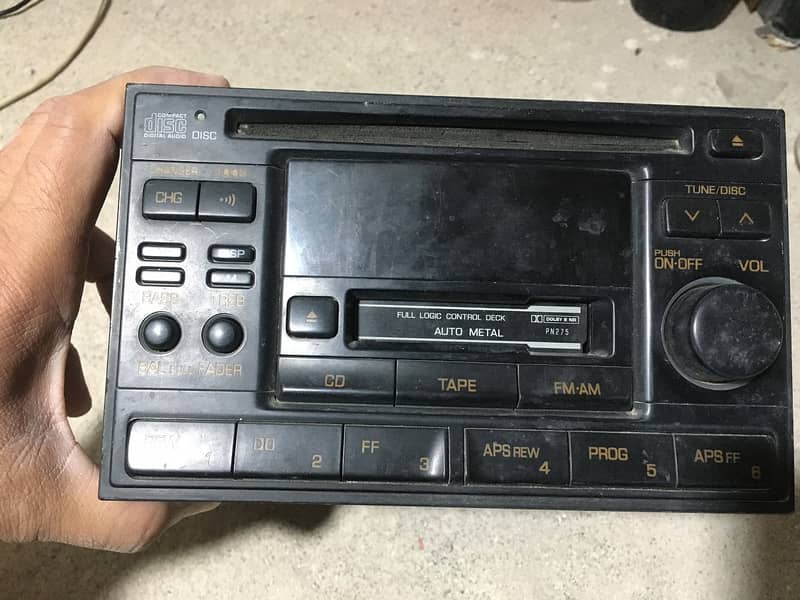 Oringial Nissan Car tape with CD player AM FM RAdio and MP3 Player 1