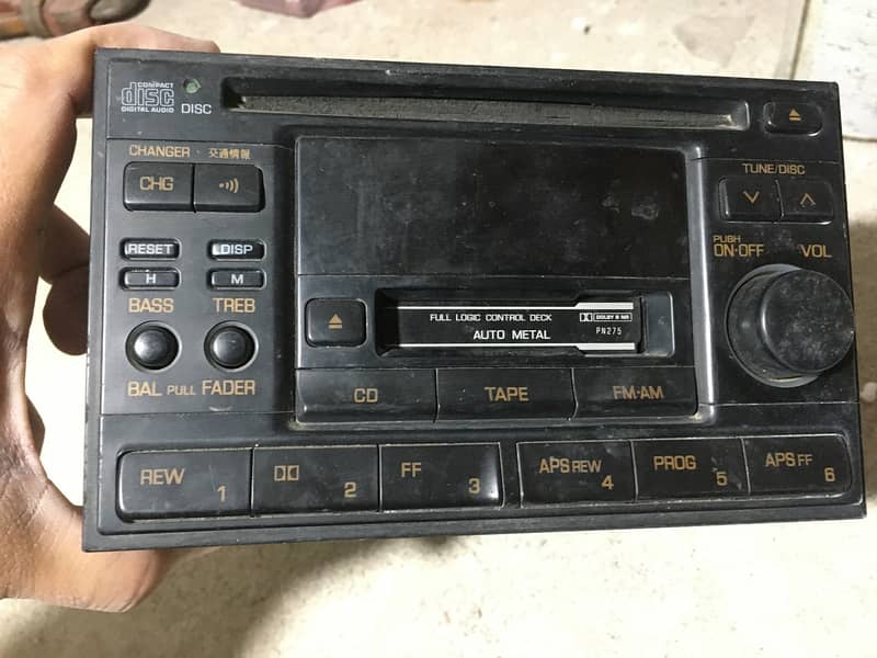 Oringial Nissan Car tape with CD player AM FM RAdio and MP3 Player 2