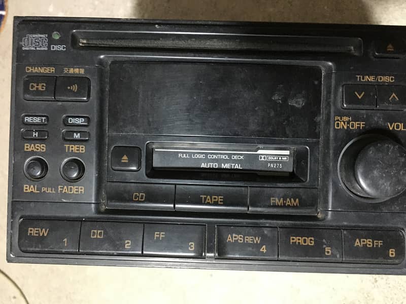 Oringial Nissan Car tape with CD player AM FM RAdio and MP3 Player 7