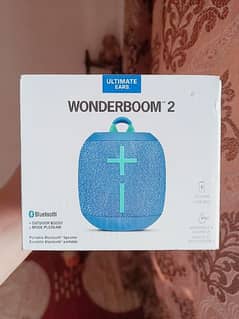 LOGITECH WONDERBOOM 2  Bluetooth Speaker Sound Bass