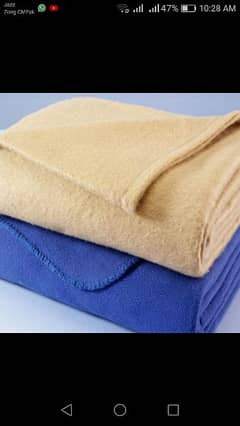 Blankets Fleece Plain colors single bed @2500