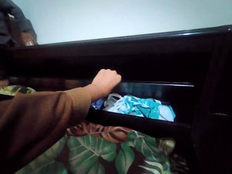 A bed with two side table, 6