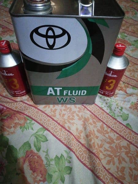 AT fluid ws gear oil Toyota 0
