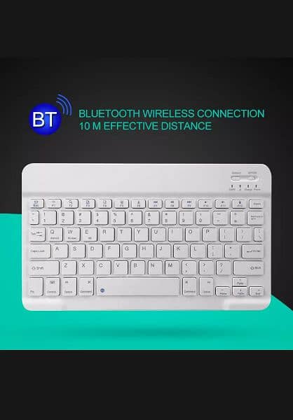 Mini Bluetooth Keyboard Rechargeable for Windows/Android/lOS tablet 0