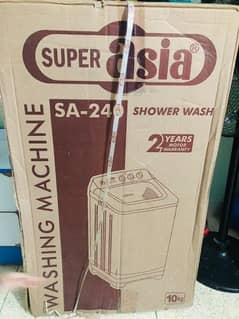 washing machine Super asia SA-240 shower wash 10kg 0