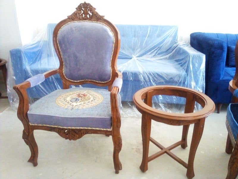 Brand New Bed room chairs with coffee table 6