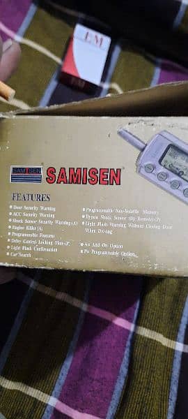 samisen car imported security alarm system 11