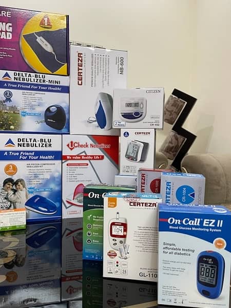 Brand new and used Nebulizers,Blood Pressure Monitor,Sugar machines 2