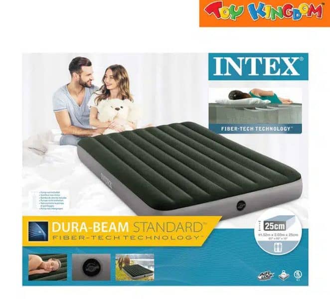 Intex Inflatable Classic Single Airbed Camping Mats Mattress - Buy In 4