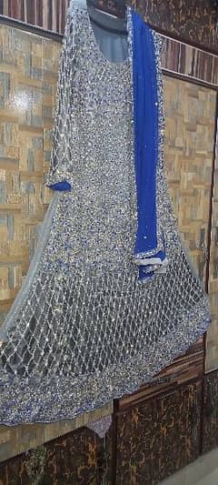 Maxi Bridal Dress, Waleema Dress, Only One time Used