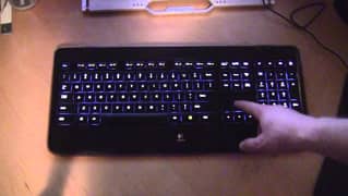 Logitech K800 & M705 Wireless Keyboard Mouse Combo