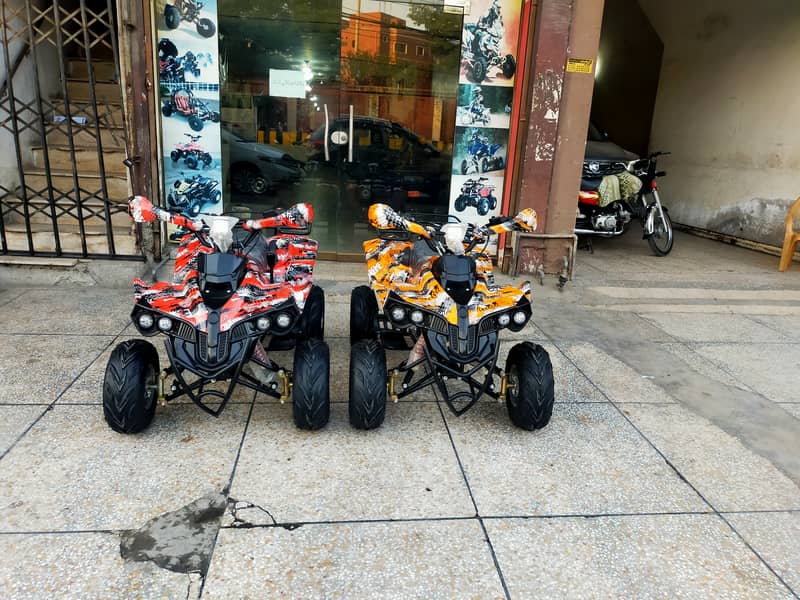 Brand New Box Packed 125cc Atv Quad Bikes Delivery In All Pakistan 3