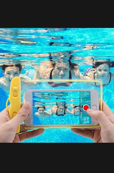 Underwater Waterproof Mobile Case PVC Bag Transparent Touch Screen 0