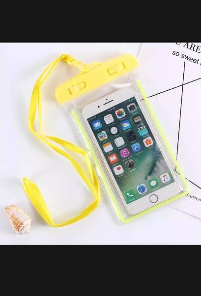 Underwater Waterproof Mobile Case PVC Bag Transparent Touch Screen 1