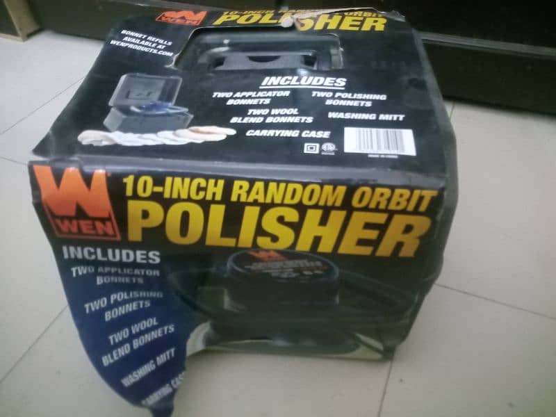 Detailing Car polisher Professional buffer large size with accessories 12