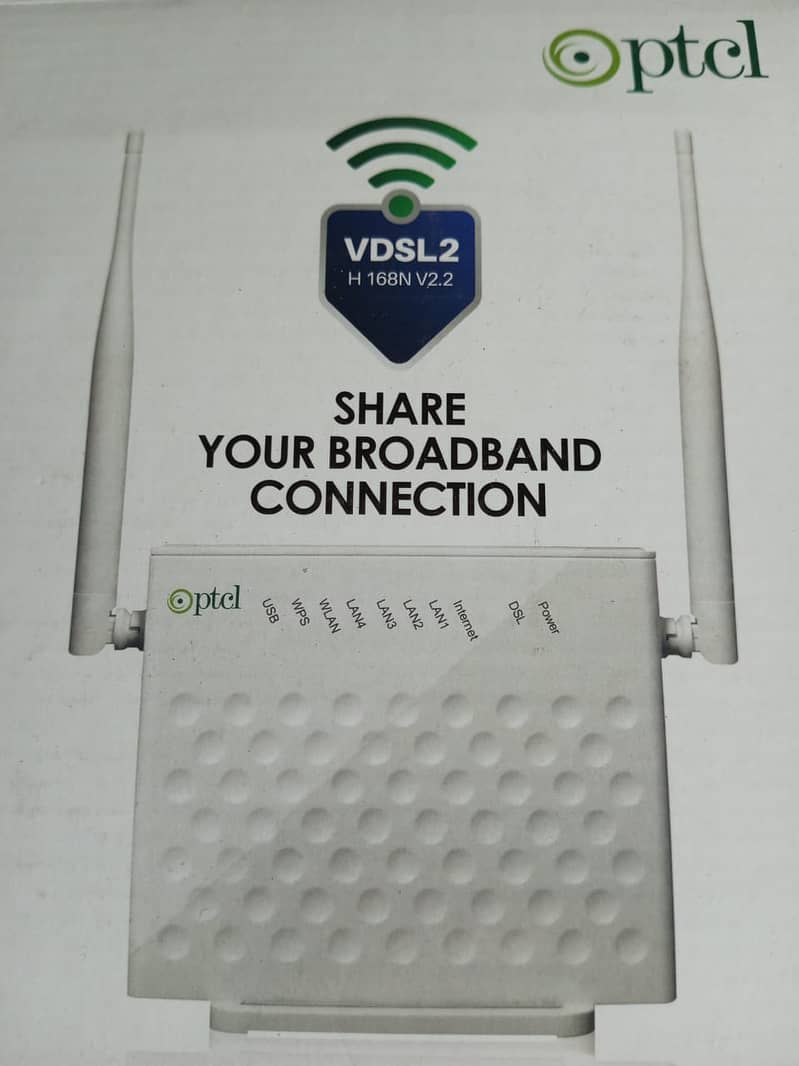 PTCL Wifi Router VDSL ZTE 0
