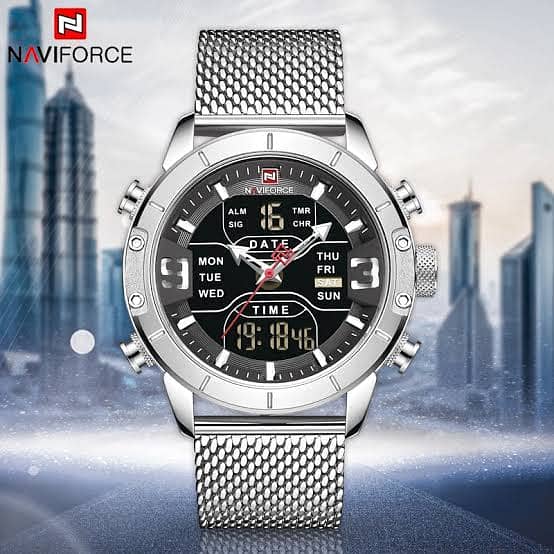 Naviforce Dual Time Watch 1