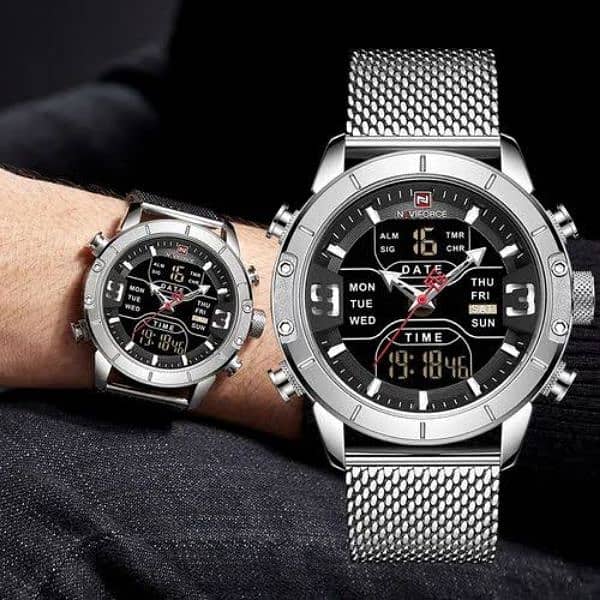 Naviforce Dual Time Watch 5